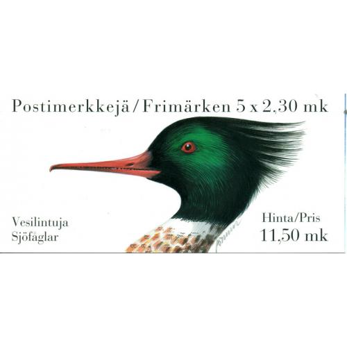 Carnet de 5 timbres neufs** de Finlande