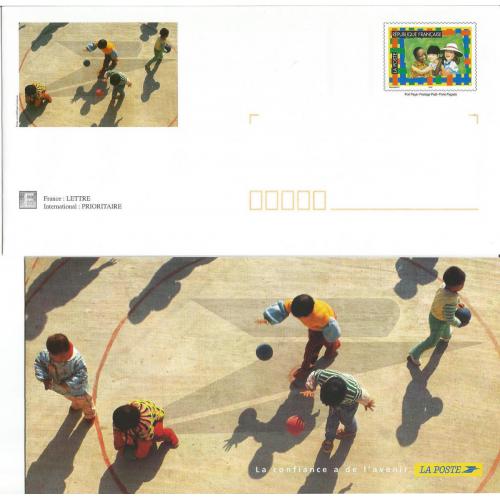 Prêt à Poster  Voeux La Poste 2005  Hors Commerce Neuf ( Unicef )