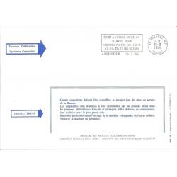 Flamme de AUXERRE RP (Yonne) - 25eme Randonnée Pedestre Auxerre Vézelay 1994