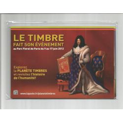 Lot de 5 Entiers Postaux  Le Timbre Fait son Evenement  NSB 2012