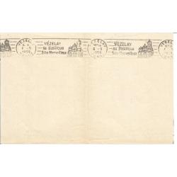 Flamme de VEZELAY (Yonne) - Sa Basilique, site merveilleux 1959