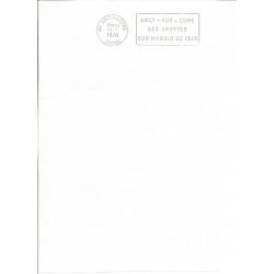 Flamme de ARCY SUR CURE (Yonne) - Ses Grottes et son Manoir de 1349 - 1978