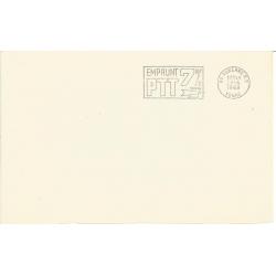 Flamme de AUXERRE (Yonne) - Emprunt PTT à 7% 1969