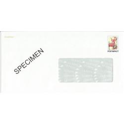 Prêt à Poster  Postimpact Orchidée de Savoie  surchargé Spécimen PF Enveloppe à Fenêtre