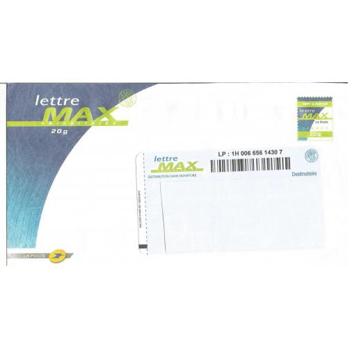 Prêt à Poster PAP  LETTRE MAX 20g - Modèle N°2  Oblitéré