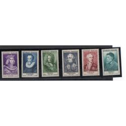 France 1027-1032 personnages célèbres série complète neuve ** superbe