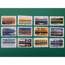 Série complète Année internationale du tourisme durable pour le développement oblitérée