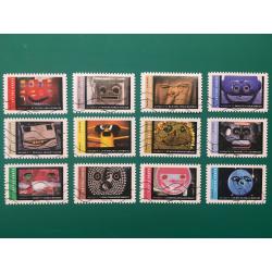 Série complète Masques oblitérée