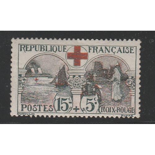 France 156 Croix-Rouge neuf * TB/TTB