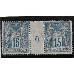 1900- Type SAGE (réf 101 TYPE II- PAPIER QUADRILLE -) MilLésimé 1900 ( voir YVERT & TELLIER) -