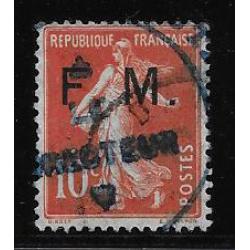 1907 FRANCE - FRANCHISE MILITAIRE  (réf 5- IA ) Semeuse  camée -