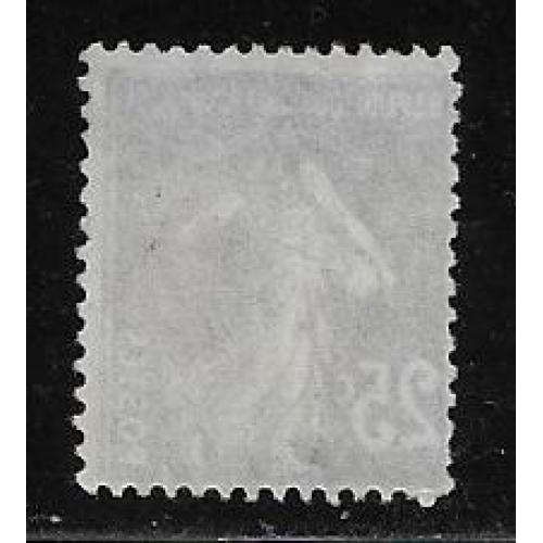 1926 -FRANCE - Préoblitéré  (réf PR 56°°r surcharge lourde encre terne)  Semeuse camée