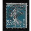 1926 -FRANCE - Préoblitéré  (réf PR 56°°r surcharge lourde encre terne)  Semeuse camée