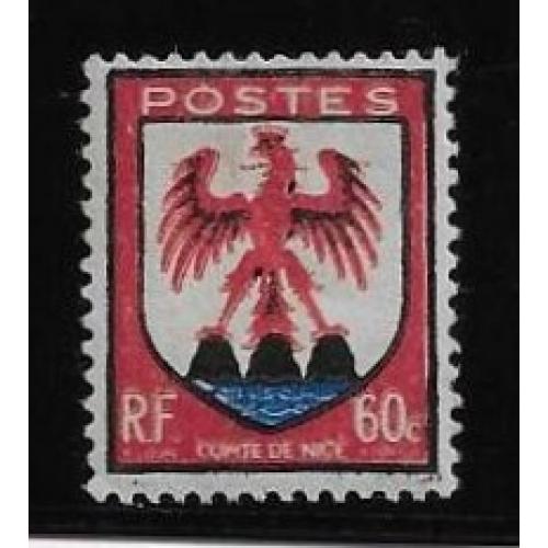 1946- FRANCE  - ARMOIRIES (ref  758°° NICE)
