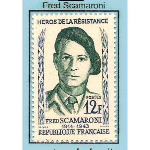 1958 -FRANCE (réf 1158°° -FRED SCAMARONI )