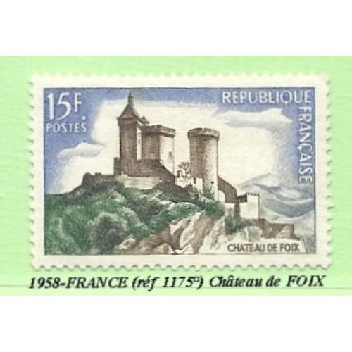 1958-FRANCE (réf 1175°°) Château de FOIX -