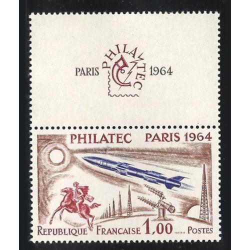 1964 - FRANCE (réf 1422) PHILATEC PARIS 1964   -