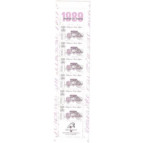 Carnet Croix Rouge de 1989
