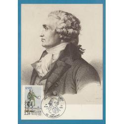 1989   FRANCE  (2592) A. CARITAT Marquis de CONDORCET Personnage célebre de la révolution