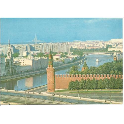 Entier Postal (CARTE POSTALE) URSS  3K MOSCOU Le Kremlin 1978  (avec complément d'affranchissement)