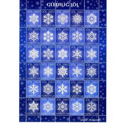 Iles Féroé ( Bloc De 30 Vignettes Postales De Noel 2002)