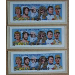 Lis2012-04 Salon du Timbre - Paris 2012  0.78,  0.95,  1.00