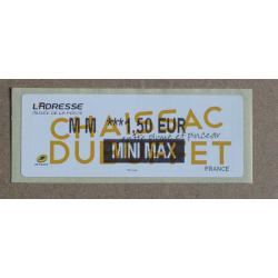 Lis2013-11 : L'Adresse - Chaissac Dubuffet MM 1.50