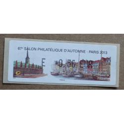 Lis2013-14 : 67è Salon Philatélique d'Automne Paris 2013  E 0.56