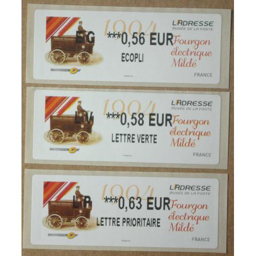 Lis2013-15 : L'Adresse  Fourgon 2lectrique Mildé  EC 0.56,  LV 0.58,  LP 0.63