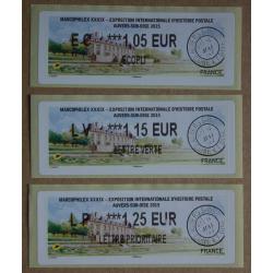 Lis2015-25 : Marcophilex - Auvers-sur-Oise 2015 EC 1.05,  LV 1.15,  LP 1.25
