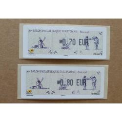 Lis2016-44 : 70è Salon Philatélique d'Automne - Paris 2016 (Pays-Bas)  E 0.68,  0.70