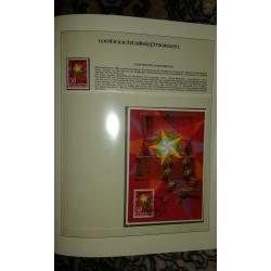 Timbres de Noel - collection 1984-1985