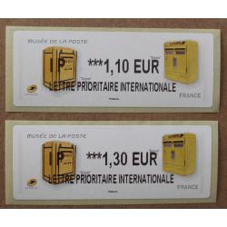 Lis2017-08 : Musée de la Poste  IP 1.10,  IP 1.30