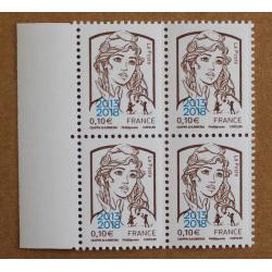 T4-E11 : Marianne 0.10 surchargée  2013-2018