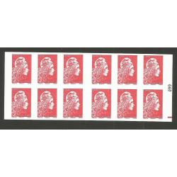 Carnet Marianne l'Engagée YZ Lettre Prioritaire - Repère Electronique Rouge sur N° 99