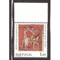 PORTUGAL EUROPA variété phosphore 1975 Art ** C. 90,00