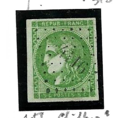 bordeaux NO 42 B OBLITERE PC 4116 ALGERIE AIN BENIDA SIGNE §§§§§§§§§