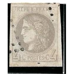 bordeaux no 41b  oblitéré voir note