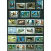 75 timbres oblitérés sur les oiseaux