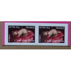 A1-G3 : Timbre de naissances C'est une fille