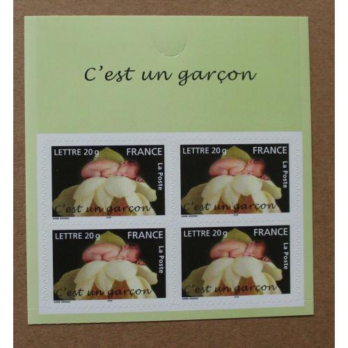 A1-G4 : Timbre de naissances C'est un garçon