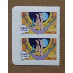 A1-H3 : Timbre pour vacances autoadhésif