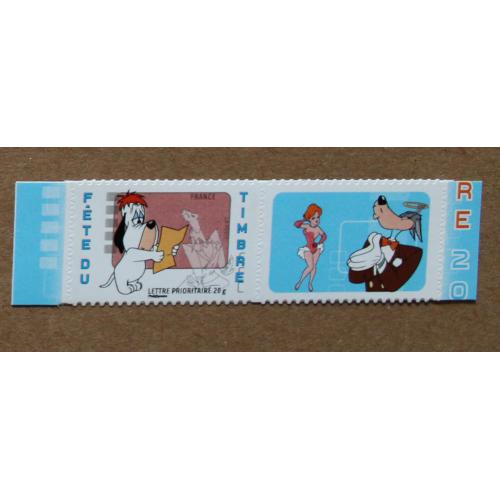 A1-J3 : Fête du timbre : Tex Avery - le chien Droopy et le loup