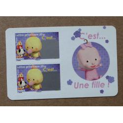 A1-J4 : Timbre de naissances C'est une fille