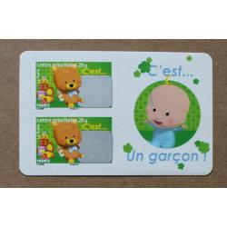 A1-J4 : Timbre de naissances C'est un garçon