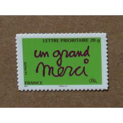 A1-J5 : Timbre de message un grand merci