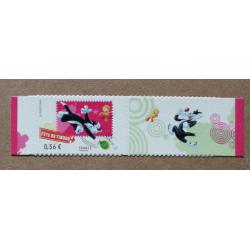 A1-L5 : Fête du timbre : Personnages de dessins animés des Looney Tunes. Autoahésif