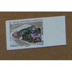 A2-K5  : Train / Centenaire de la Pacific 231K8 . Autoadhésif
