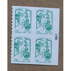 A2-L4 : Marianne de Ciappa et Kawena vert émeraude .  Autoadhésifs