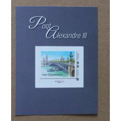 A2-M3 : Pont Alexandre III à Paris . Autocollant / autoadhésif